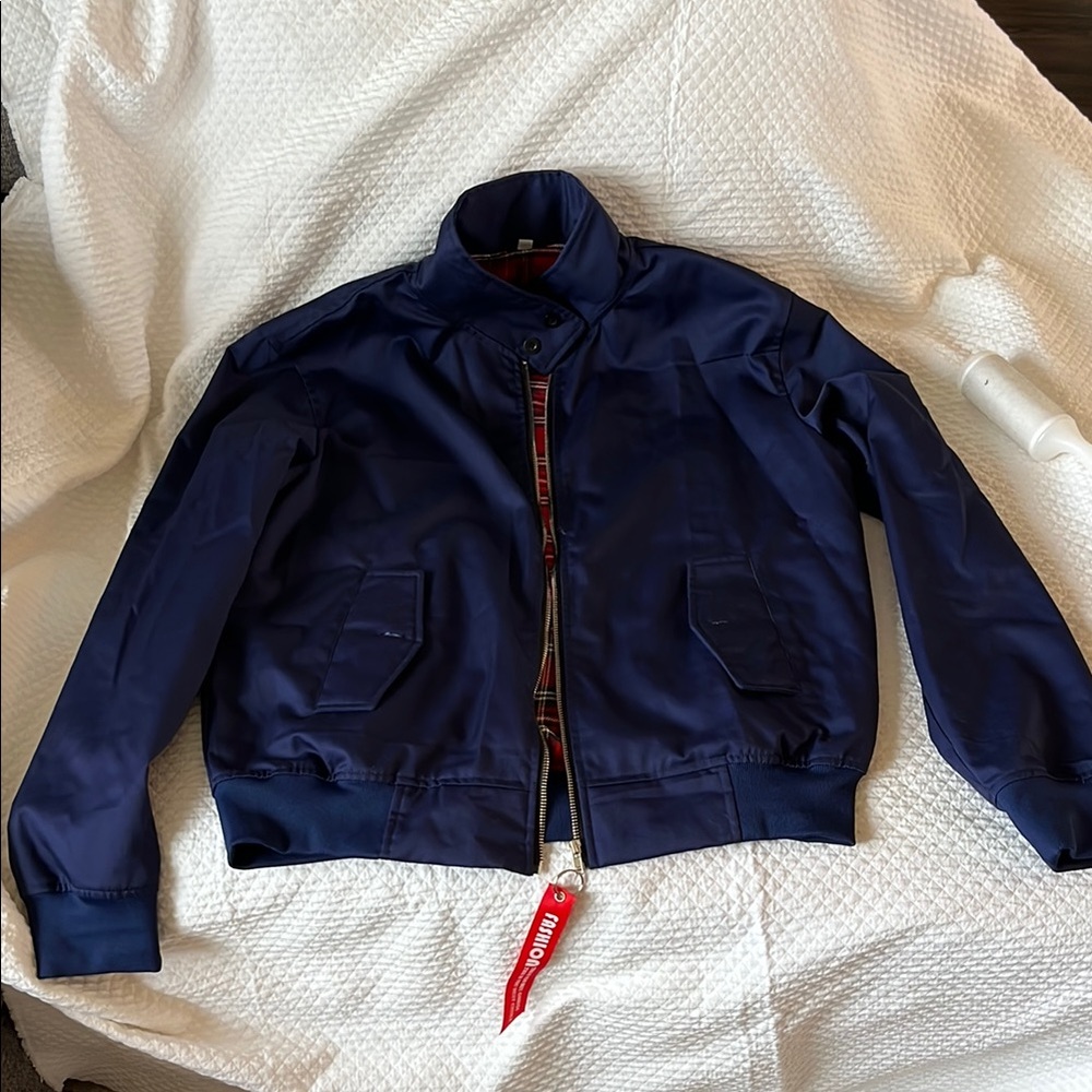 Men's Navy Bomber Jacket